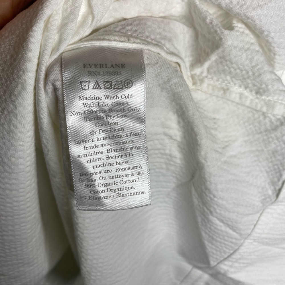 Everlane White Sleeveless Midi Dress - Picture 8 of 10